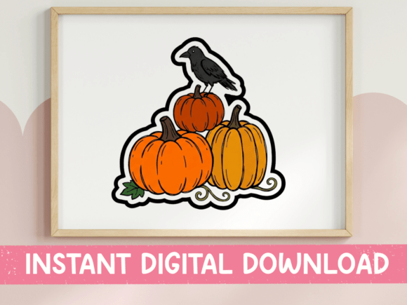 Crow on Pumpkins SVG: A Designer’s Stitch Review