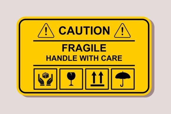 Fragile Handle with Care Shipping Label Review