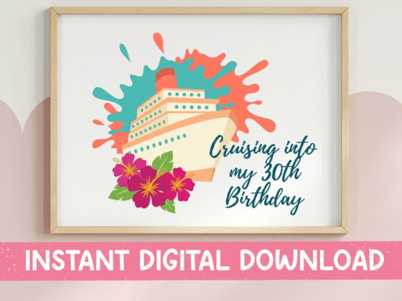 Review: Cruising into My 30th Birthday SVG for Embroidery