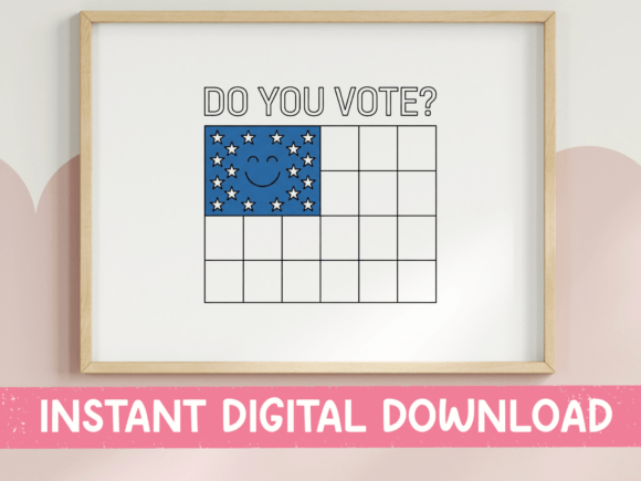 Review: Do You Vote Smiley Flag SVG for Embroidery