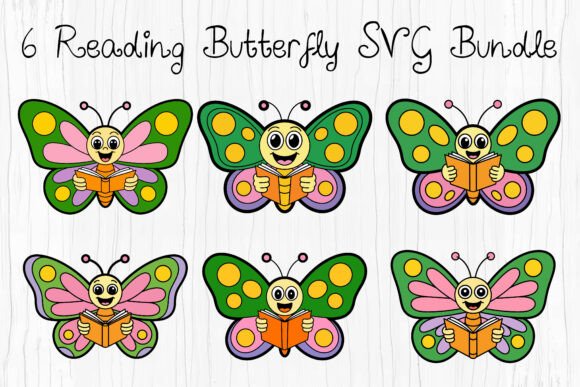 Review: Reading Butterfly SVG Bundle for Embroidery