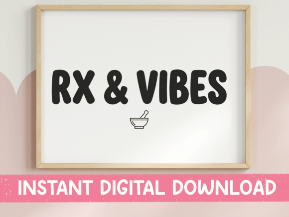 Reviewing Rx and Vibes Pharmacy SVG for Embroidery