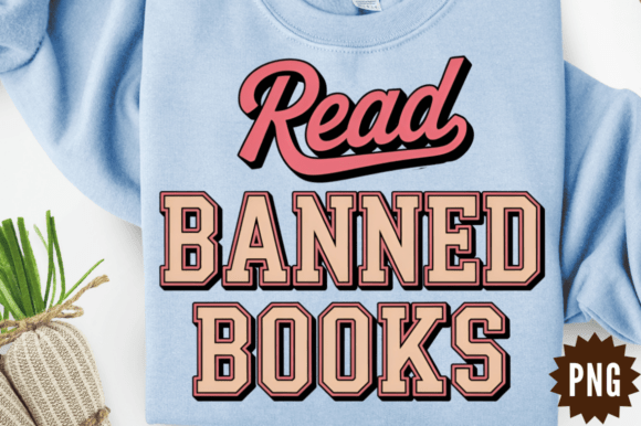 Reviewing the Book Read Banned Books PNG for Embroidery