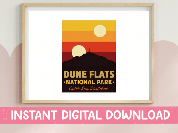 Reviewing the Dune Flats National Park Travel SVG