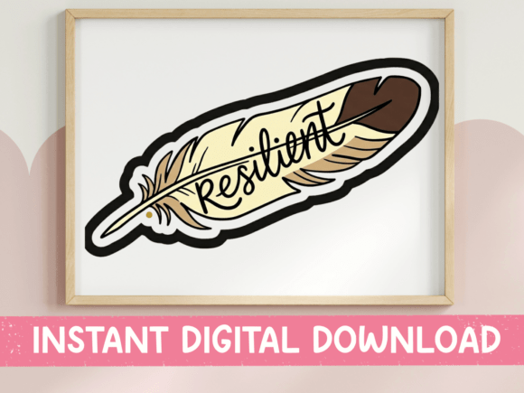 Reviewing the Resilient Feather Boho Quote SVG